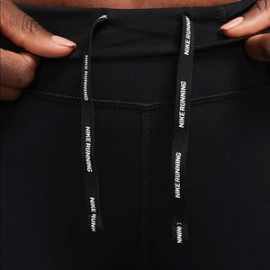 Nike Running Cropped dri fit leggings, black, xs